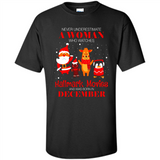 Never Underestimate A December Woman Watches Hallmark Movies Sweatshirt - Shirt