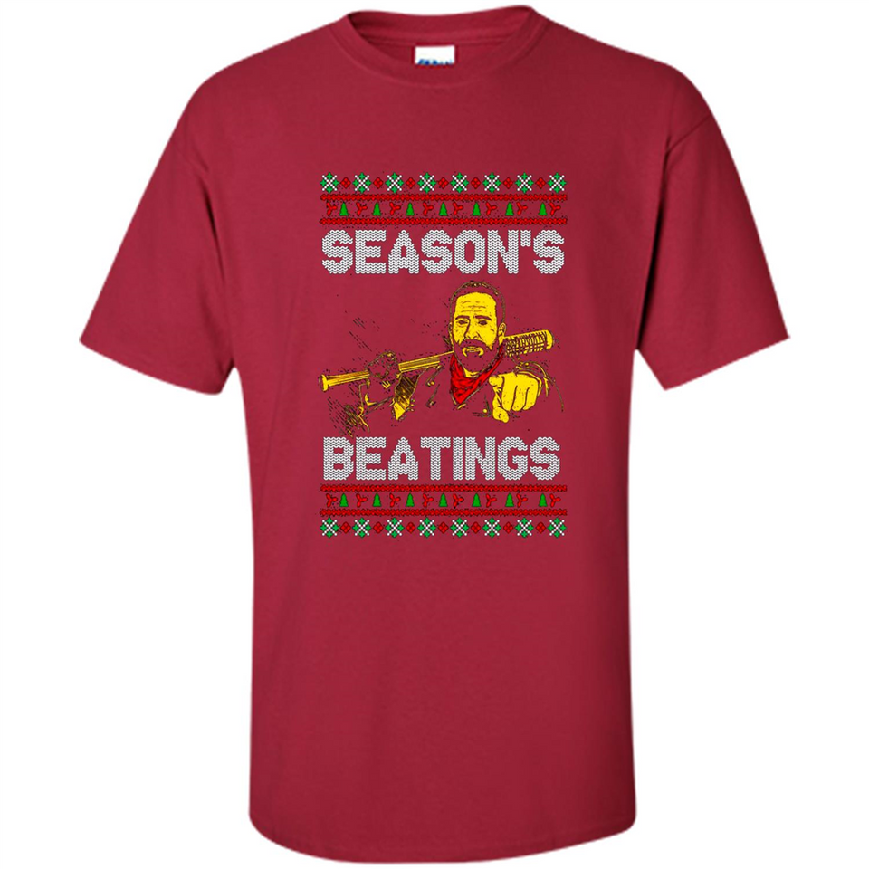 Negan Season's Beatings Christmas PINGPONG