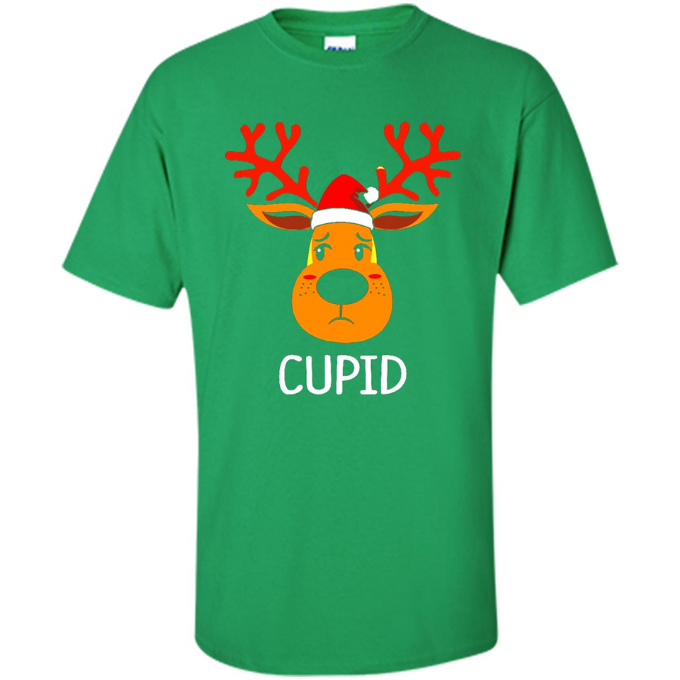 Cupid Santa Claus Funny Xmas Holiday T-Shirt - Shirt