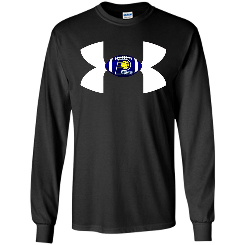Indiana Pacers Under Armour Logo - Long Sleeve T-Shirt