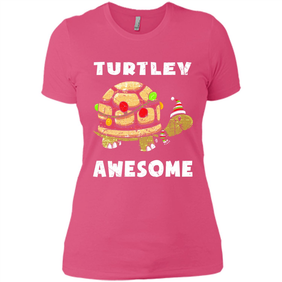 Turtley Awesome - Ladies' Boyfriend T-Shirt