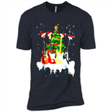 Santa Hat Electric Guitar Classical Guitar Christmas shirt Ladies' Boyfriend