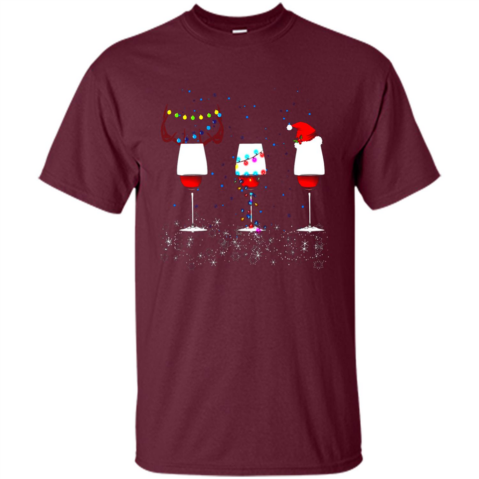 Christmas Red Wine Funny Merry Xmas Sweatshirt - Shirt