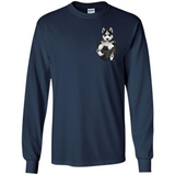 Husky Pocket - Long Sleeve T-Shirt