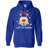 Minion Arizona Cardinals Ugly Christmas Sweater Let it Snow - Hoodie