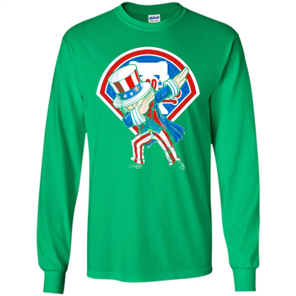 MLB PHILADELPHIA PHILLIES UNCLE SAM DABBING INDEPENDENCE DAY