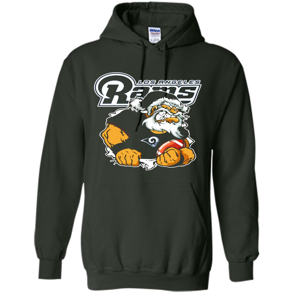 Grumpy Santa Claus Los Angeles Rams Football Team PINGPONG