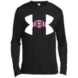 Minnesota Twins Under Armour Logo - Canvas Long Sleeve T-Shirt