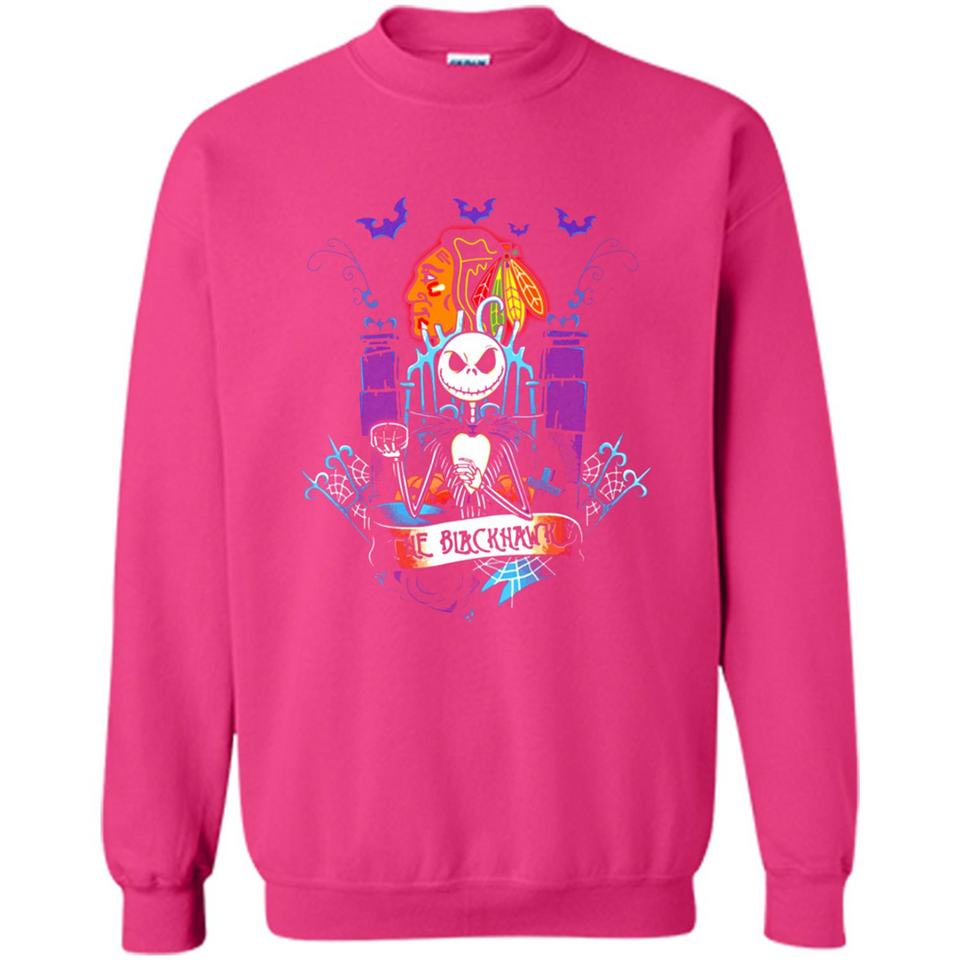 Chicago Blackhawks Halloween The Nightmare Before Christmas - Sweatshirt