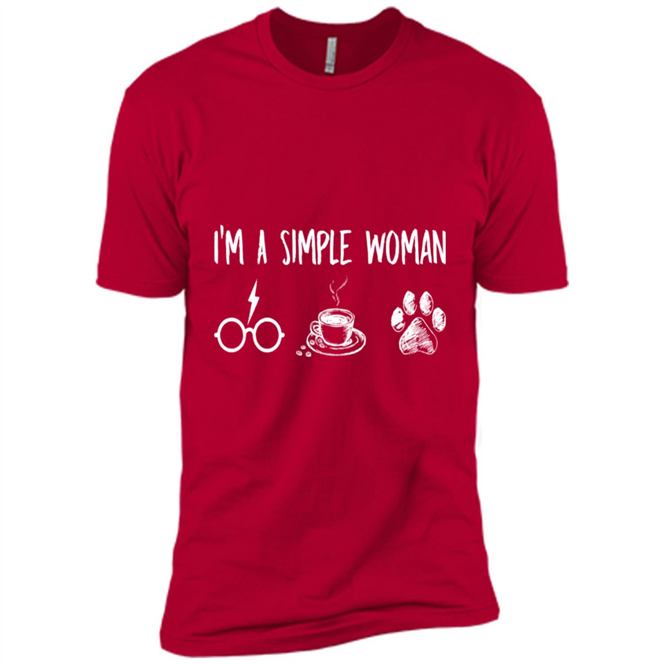 I’m Simple Woman Like Harry Potter, Coffee and Dog