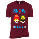 Snow Day Shirt For Cincinnati Bengals Vs Minion Fans pingpong