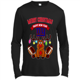 New York Giants NFL Reindeer Funny Merry Christmas And Happy New Year