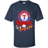 Snoopy Christmas Texas Rangers - Shirt