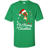Mooey Christmas Cow Santa Christmas Lover Lights Sweatshirt - Shirt