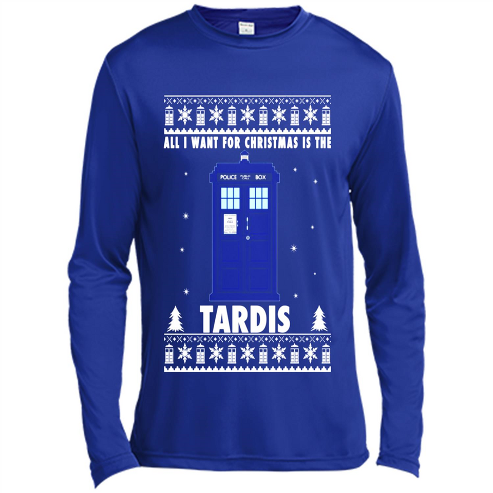 All I Want For Christmas Is The Tardis Ugly PINGPONG