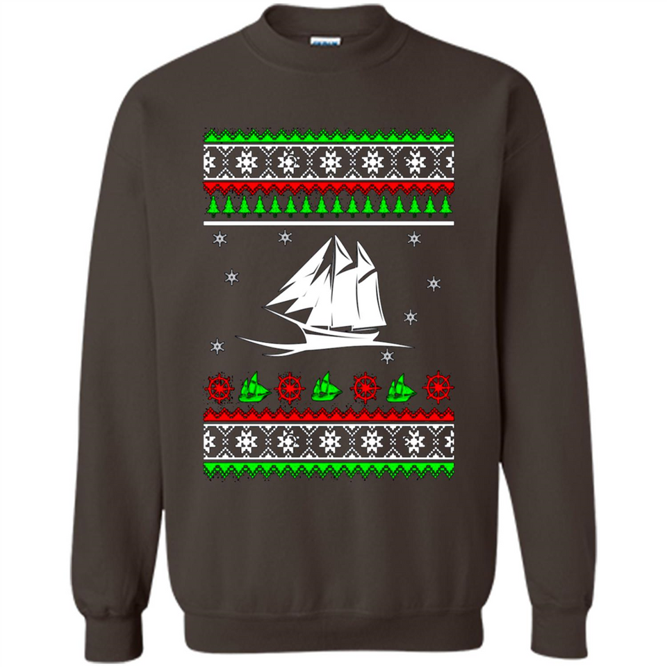 Nautical Anchor Ugly Christmas sweater PINGPONG