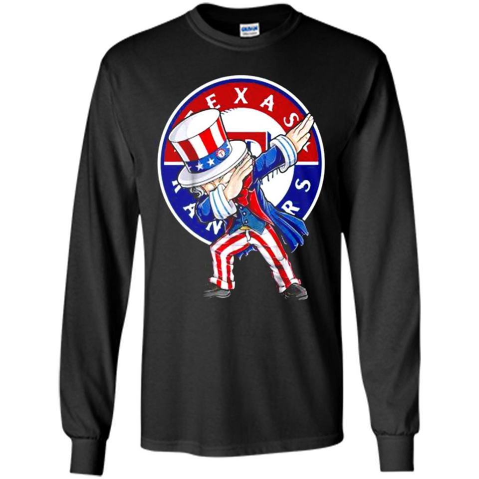 MLB TEXAS RANGERS UNCLE SAM DABBING INDEPENDENCE DAY