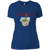 Christmas Ugly Sweater A Jew On Christmas - Ladies' Boyfriend T-Shirt