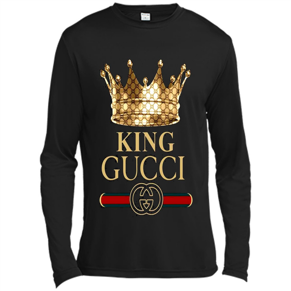 Cover your body with amazing King Crown Gucci Logo Black PING PONG