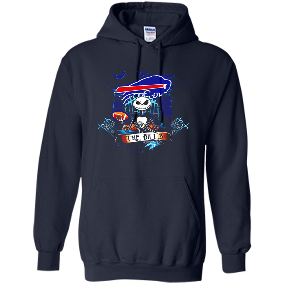 Buffalo Bills Halloween The Nightmare Before Christmas - Hoodie