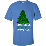 Looks Great Little Full Lotta Sap Funny Christmas PINGPONG