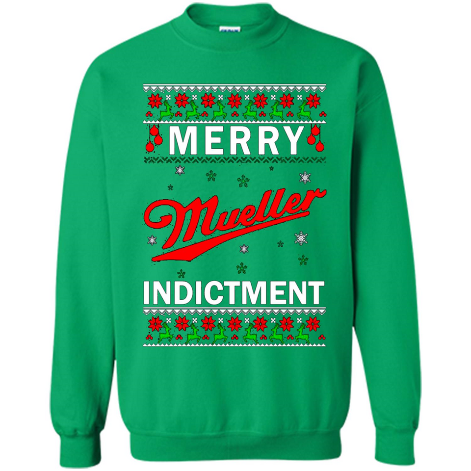 Merry Muller indictment Christmas sweatshirt PINGPONG