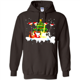 Santa Hat Electric Guitar Classical Guitar Christmas shirt Ladies' Boyfriend