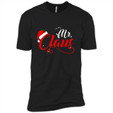 Mr. Claus Santa Claus Merry Xmas T-Shirt - Premium Short Sleeve T-Shirt