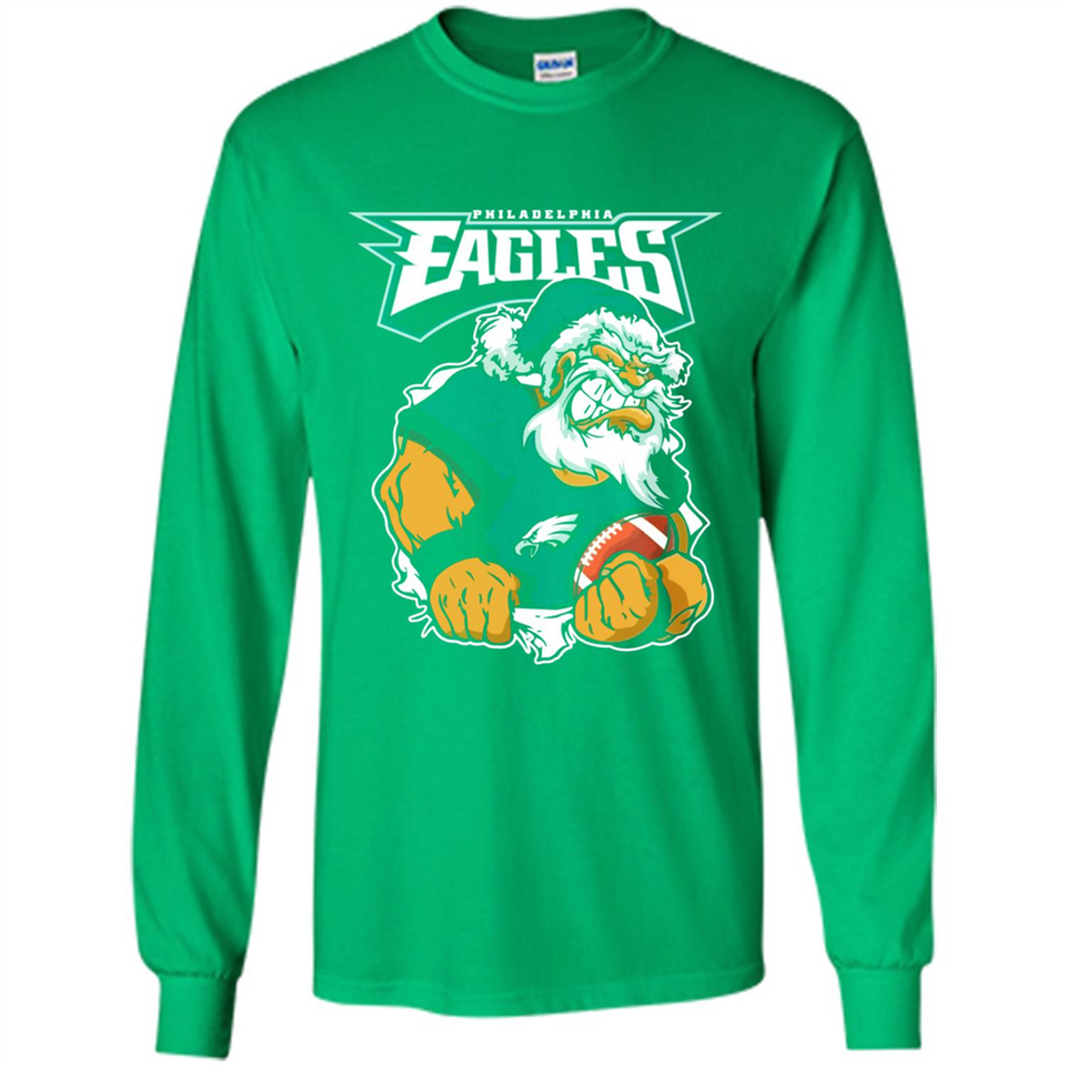 Grumpy Santa Claus Philadelphia Eagles Football Team PINGPONG