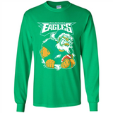 Grumpy Santa Claus Philadelphia Eagles Football Team PINGPONG