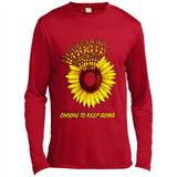 Semicolon Sunflower choose to keep going PINGPONG