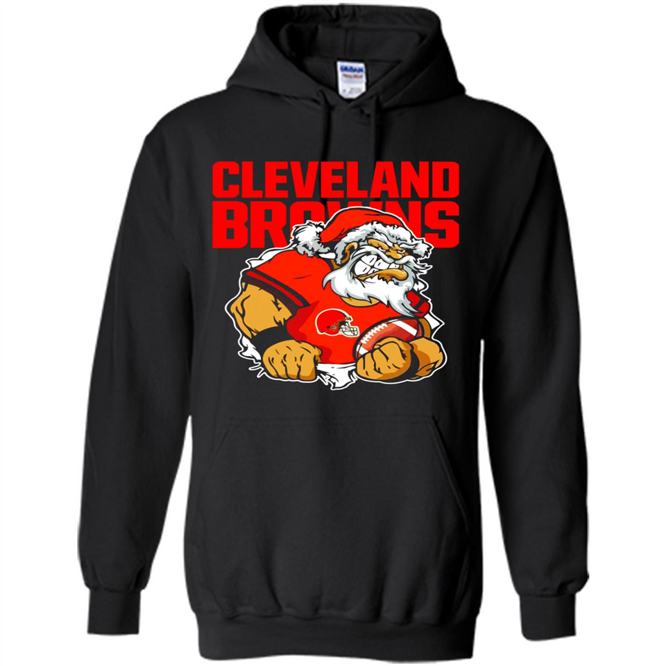 Grumpy Santa Claus Cleveland Browns Football Team PINGPONG