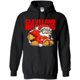 Grumpy Santa Claus Cleveland Browns Football Team PINGPONG