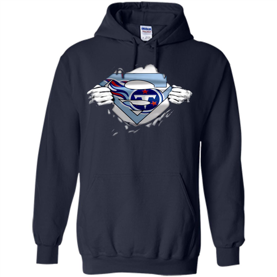 Tennessee Titans And Superman Fans - Hoodie