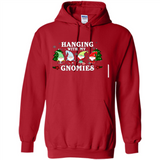 Christmas Garden Gnome Hanging With My Gnomies - Hoodie