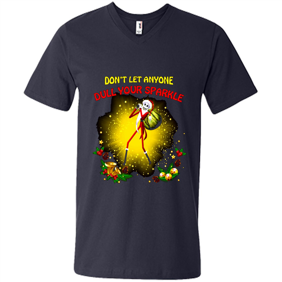 Jack skellington Santa Don't Let Anyone Dull Your Sparkle Christmas
