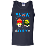 Snow Day Shirt For Cincinnati Bengals Vs Minion Fans pingpong