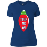 Turn Me On Christmas Tree Light Bulb Decoration