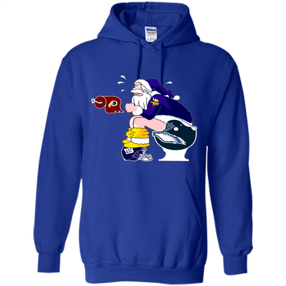 Minnesota Vikings Toilet Santa Claus PINGPONG