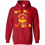 Gobble Til You Wobble Funny Thanksgiving Day Turkey