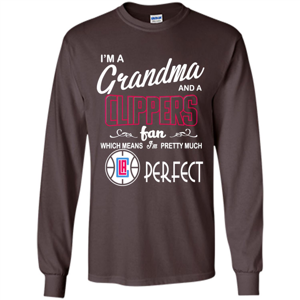 I'M A Grandma And A Los Angeles Clippers Fans