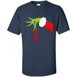 Funny Grinch Hand Holding Electrician Ornament Christmas PING PONG