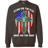 Dallas Stars - stand for the flag kneel for the cross