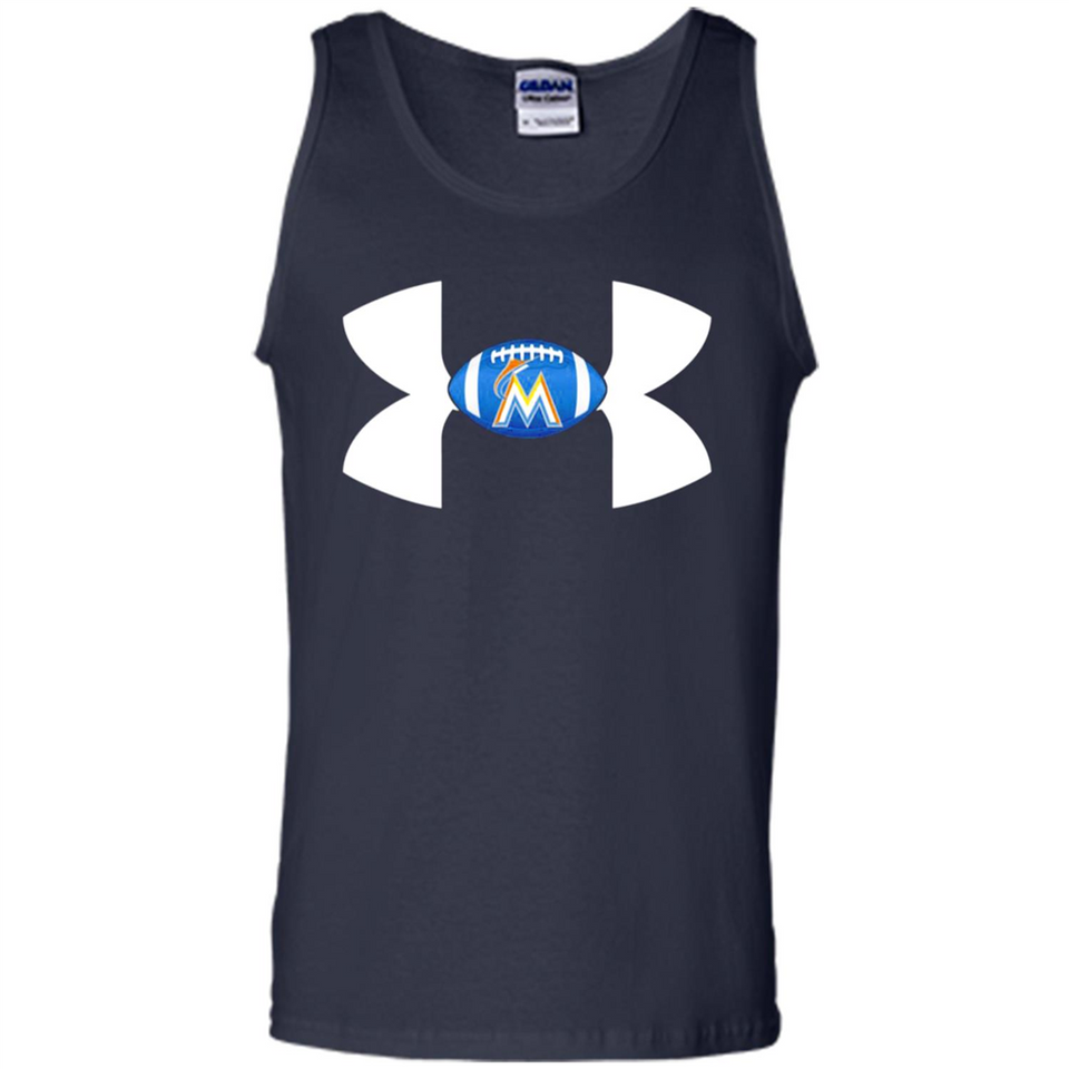 Miami Marlins Under Armour Logo - Tank Top