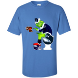 Los Angeles Rams Toilet Grinch Santa Claus Football Fan PINGPONG