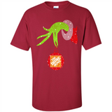 Grinch hand holding Logo HomeDepot Glitter Christmas - Shirt
