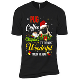 Pug Coffee Wonderful Christmas