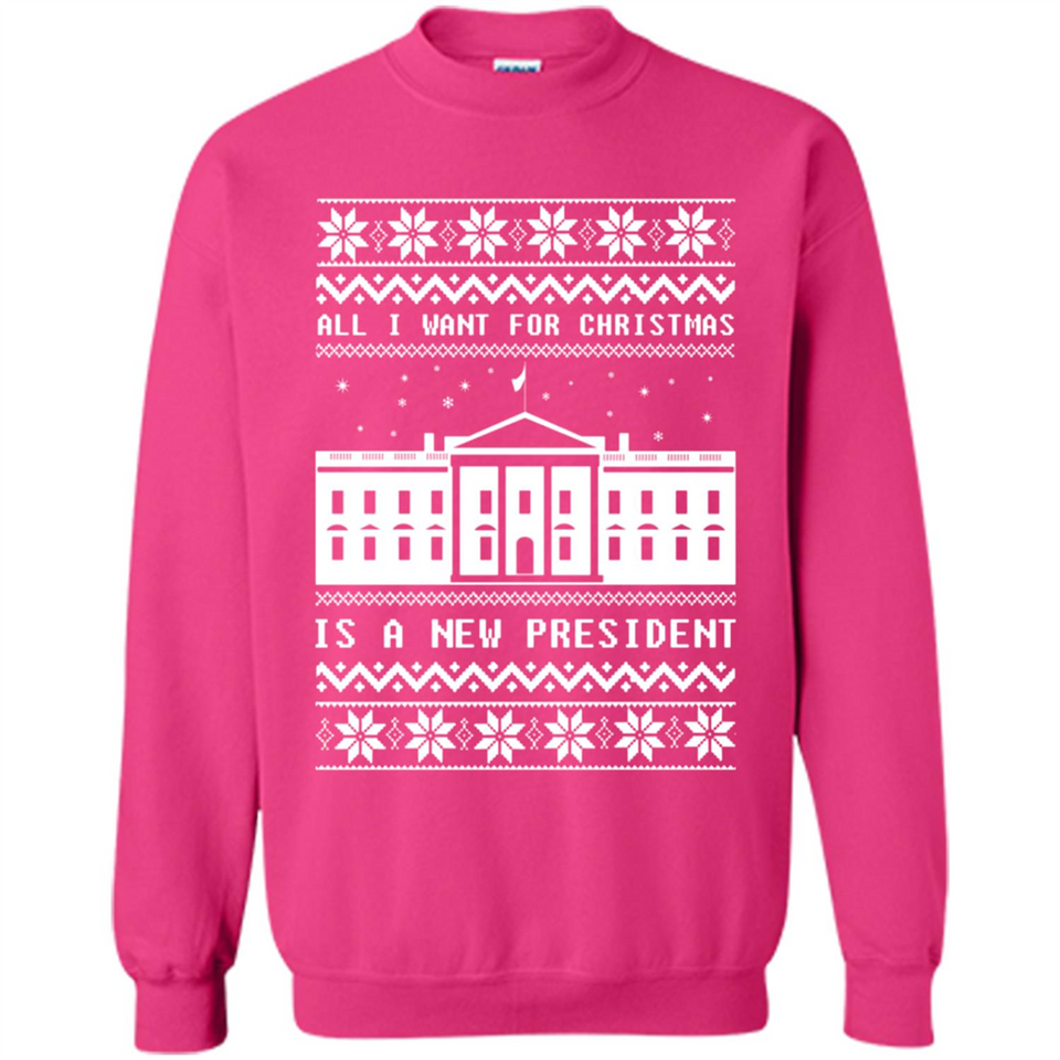 All I want for Christmas is a new president ugly PINGPONG