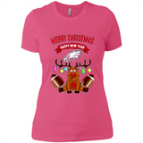 Philadelphia Eagles NFL Reindeer Funny Merry Christmas And Happy New Year