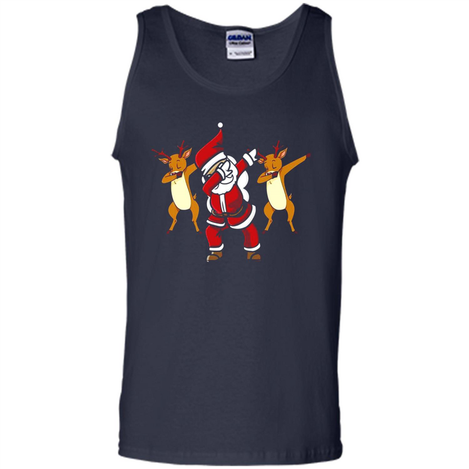 Dabbing Santa - Funny Santa Claus Christmas Dab - Tank Top